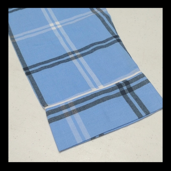 NEW! Women's Plaid Flannel 2pc Pajama Set, Blue - Wondershop Holiday - Picture 5 of 16